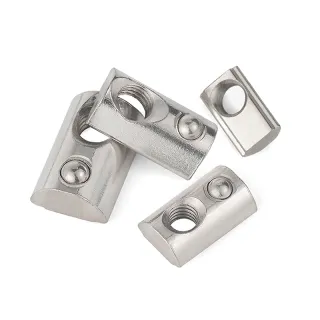 T-nut -spring loaded-